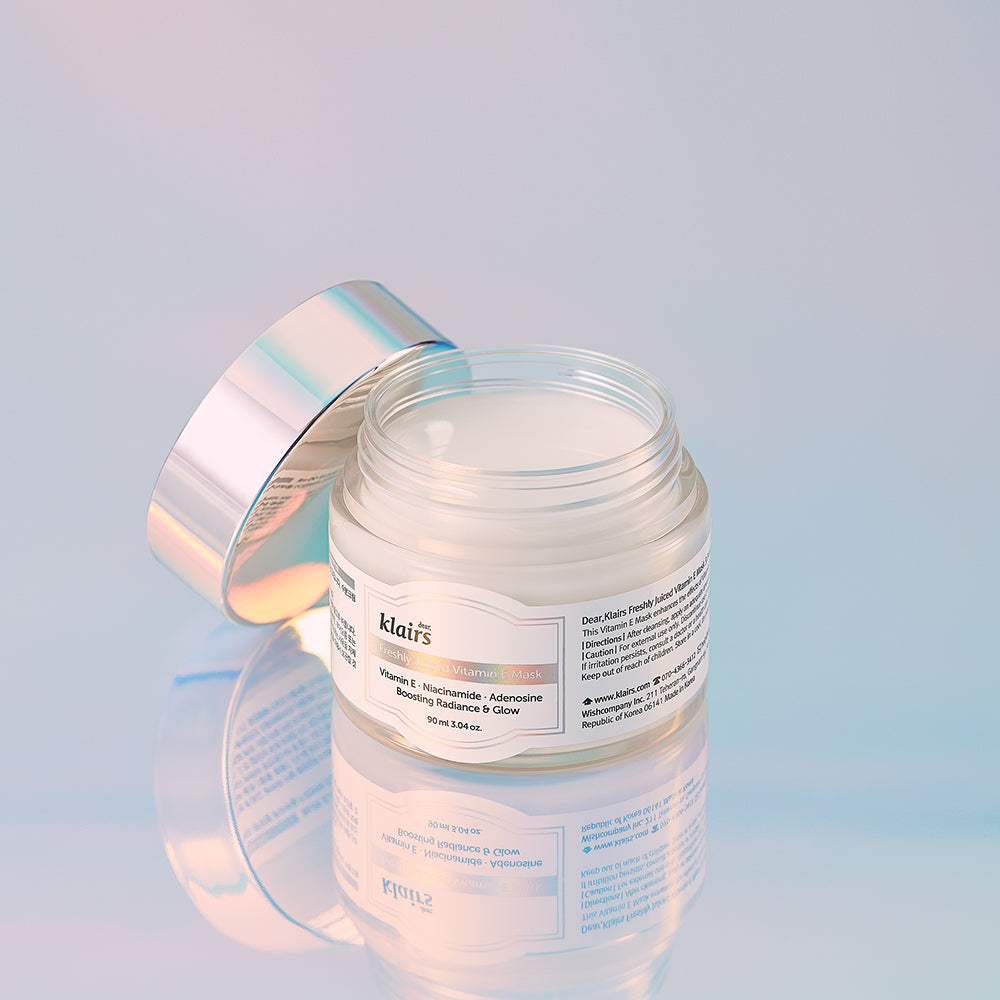 Mascarilla de vitamina E recién exprimida de Klair