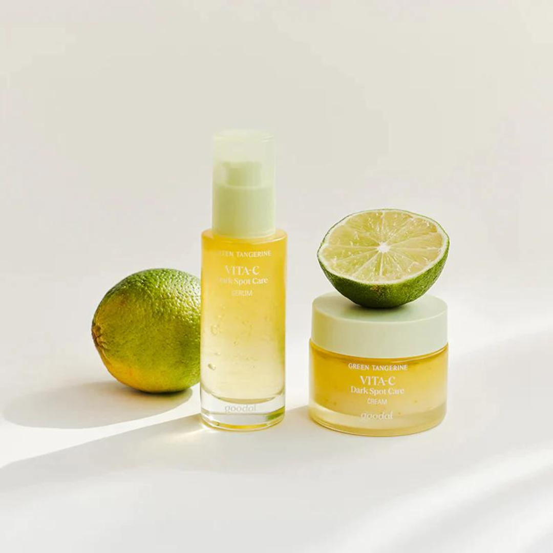 Crema para manchas oscuras Vita C de mandarina verde Goodal