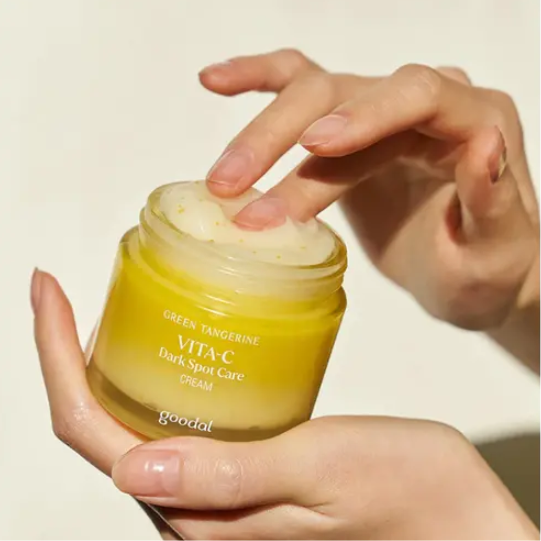 Crema para manchas oscuras Vita C de mandarina verde Goodal