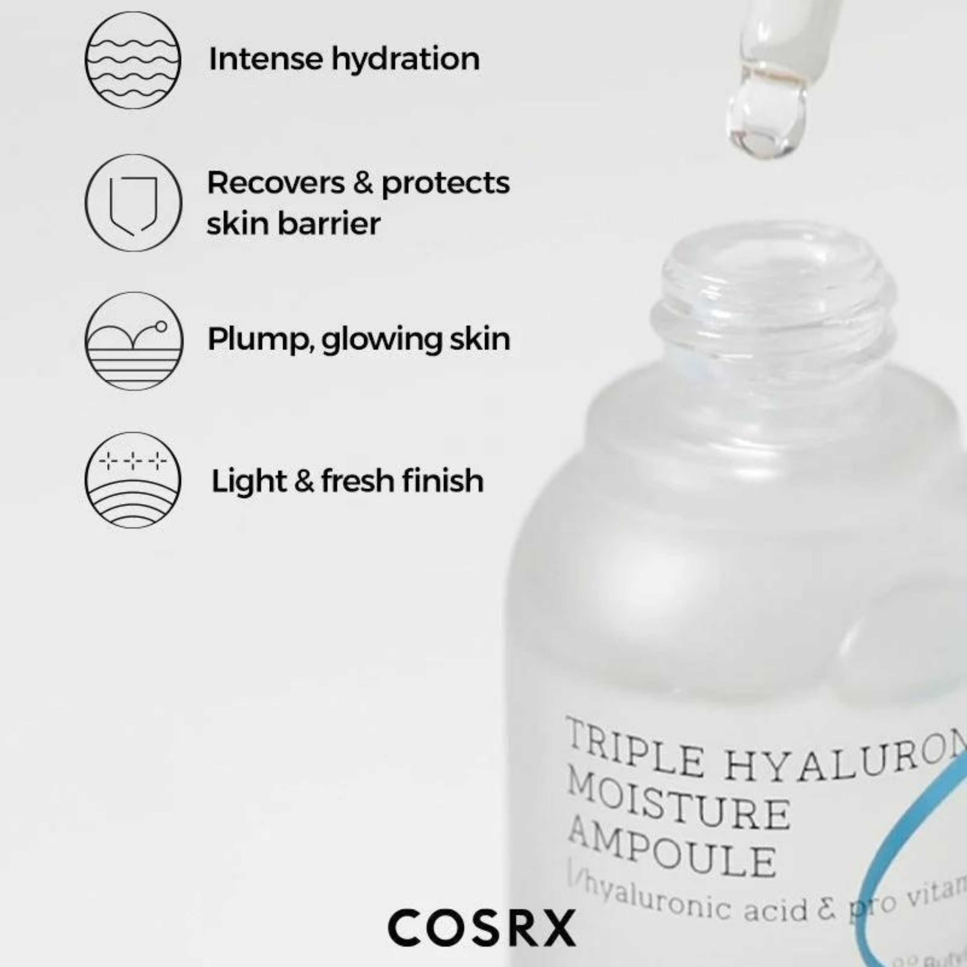 Ampolla de Hidratación Hialurónica Triple Hydrium