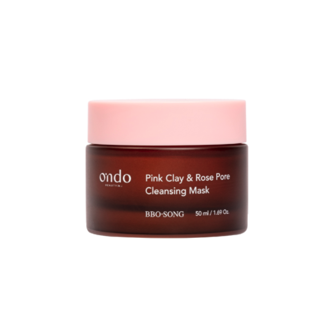 Ondo Beauty Pink Clay & Rose Pore Cleansing Mask Bbo-Song