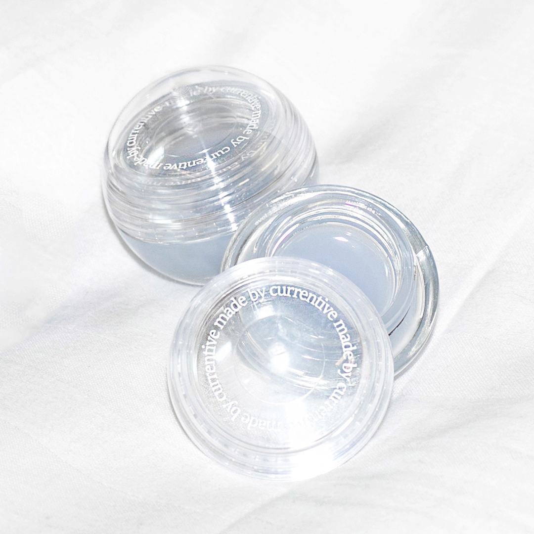 Bálsamo labial reparador de péptidos de melocotón brillante - #ICEBLUE