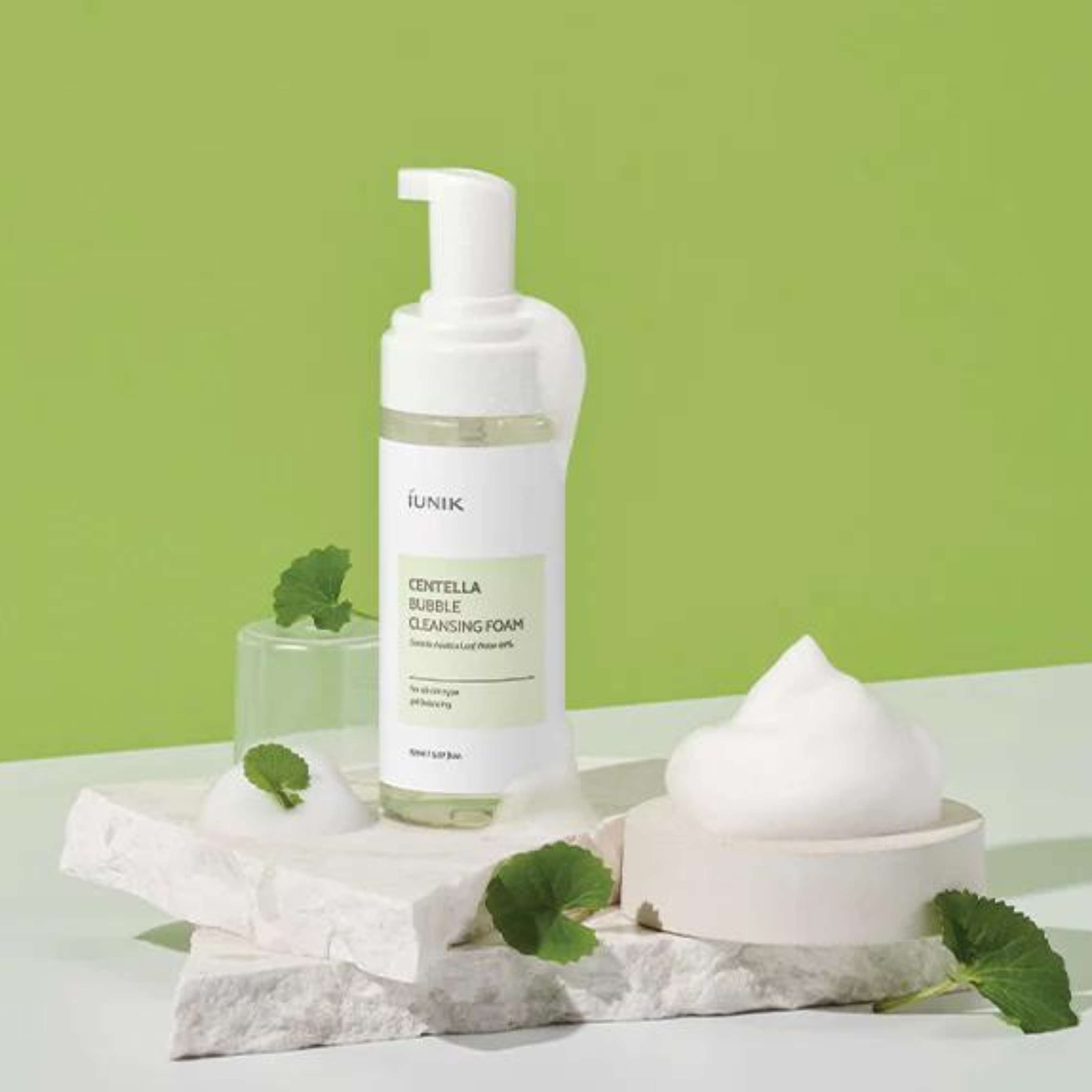iUnik Centella Bubble Cleansing Foam