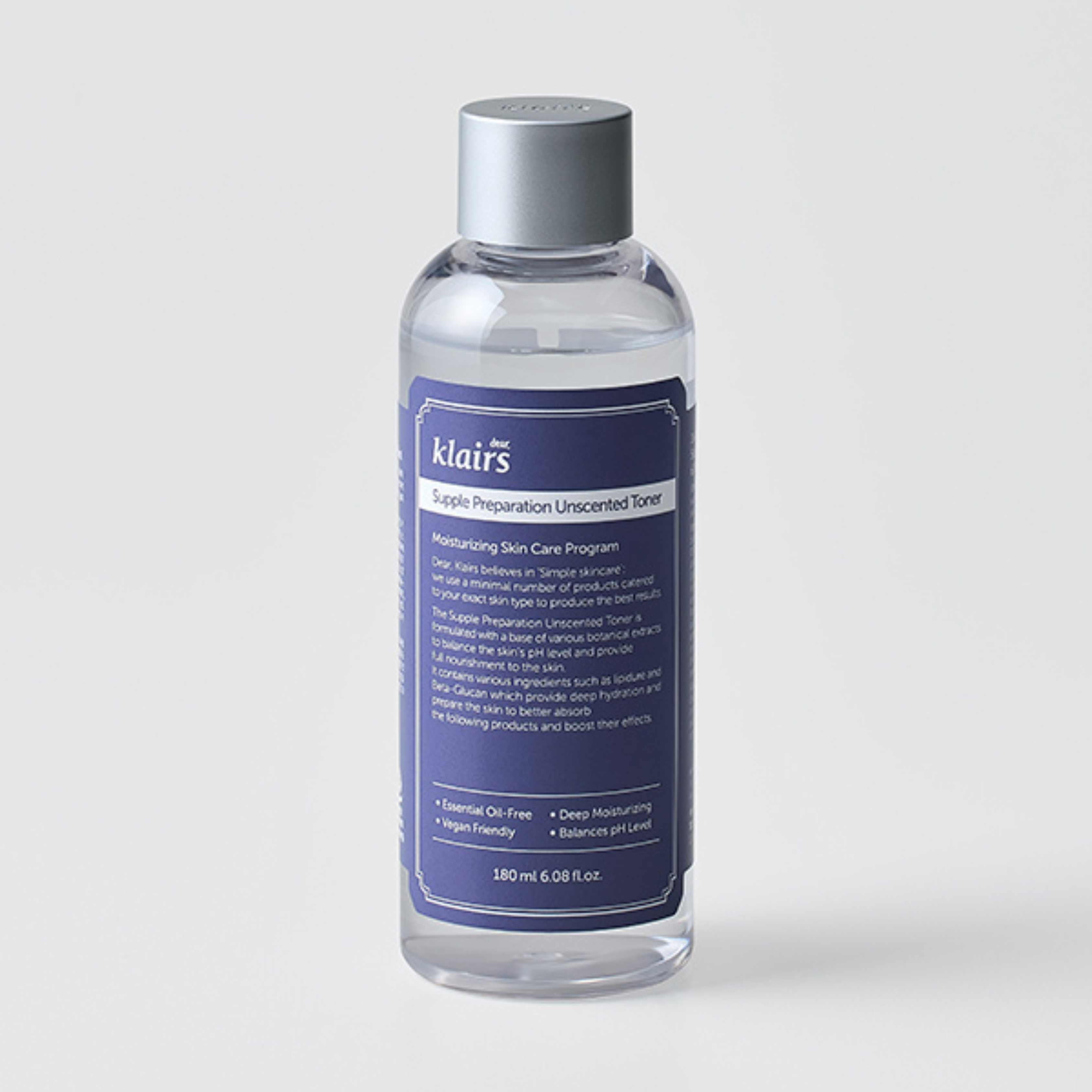 Klairs Supple Preparation Unscented Toner