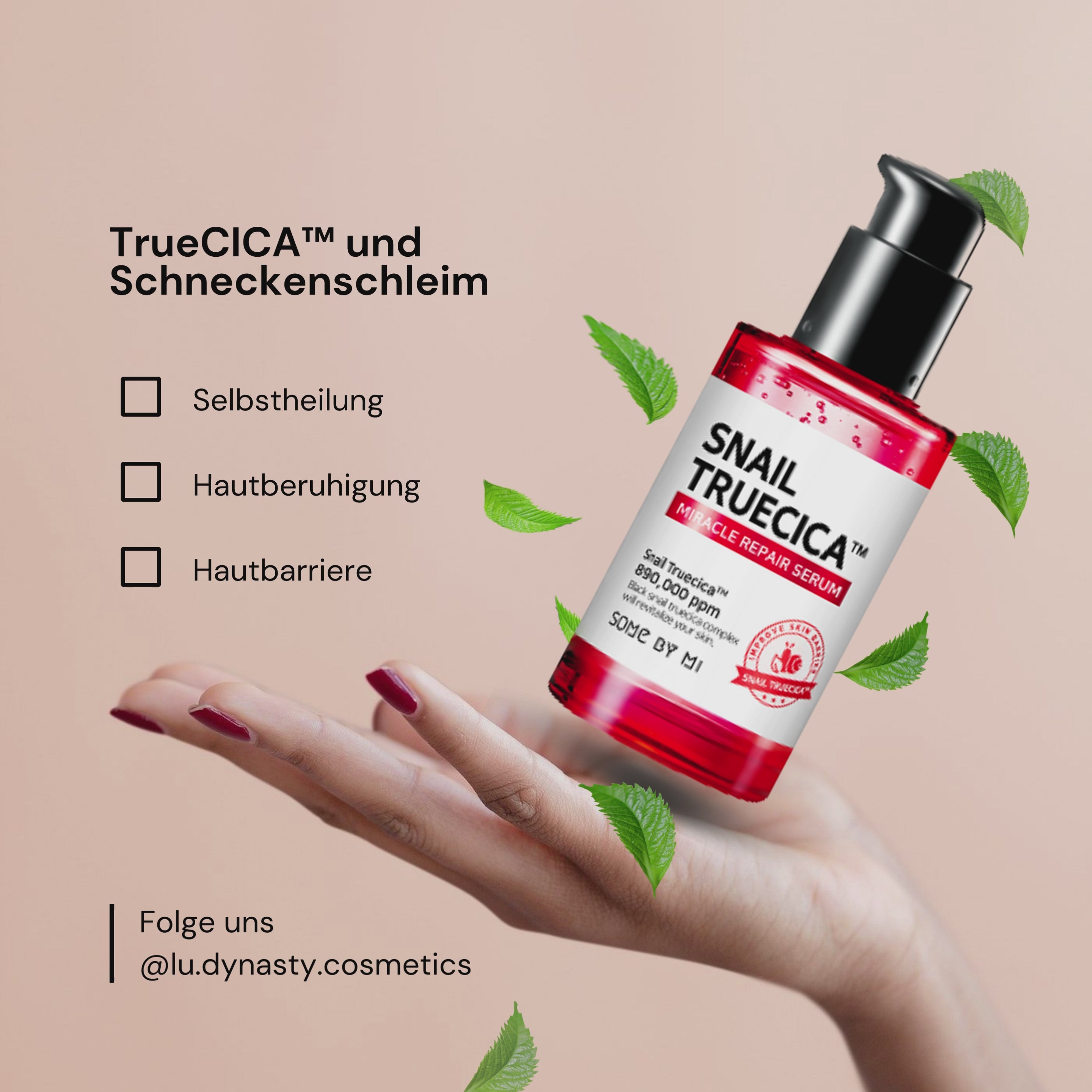 Load video: Snail TrueCICA Miracle Repair Serum