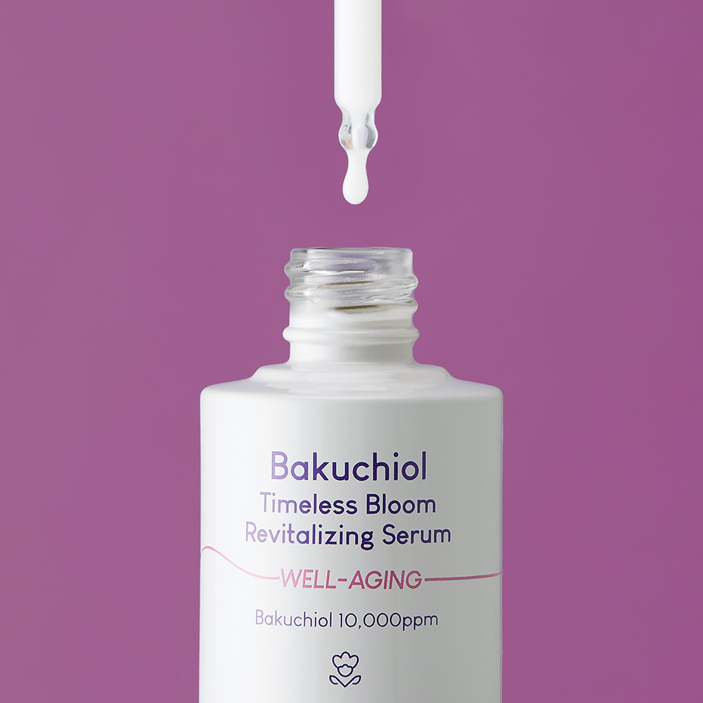 Purito Bakuchiol Timeless Bloom Revitalizing Serum