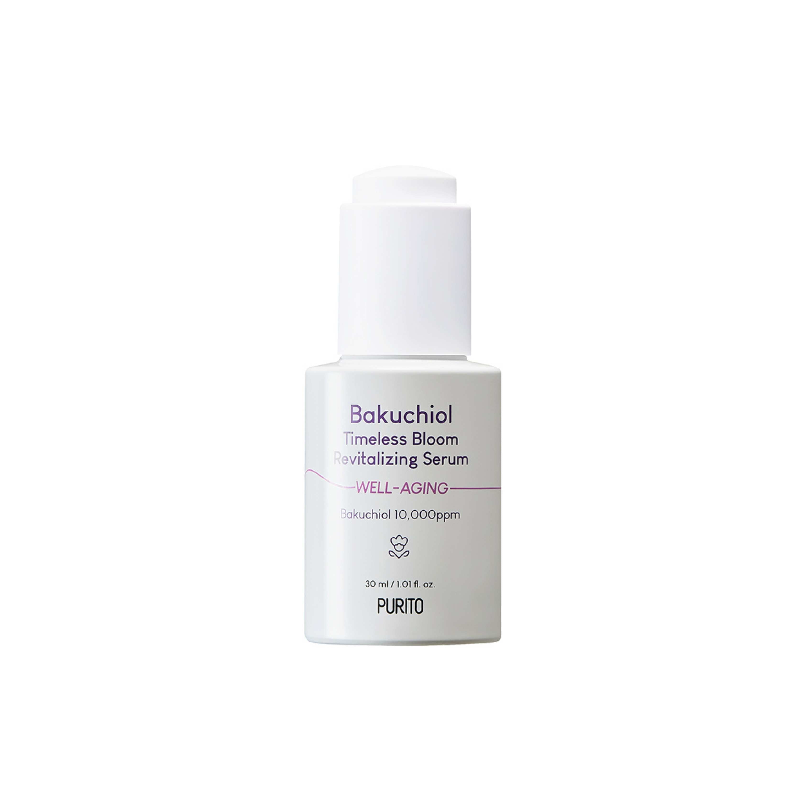 Purito Bakuchiol Timeless Bloom Revitalizing Serum