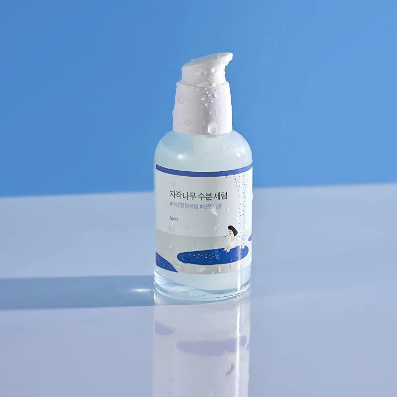 Suero hidratante de jugo de abedul Round Lab