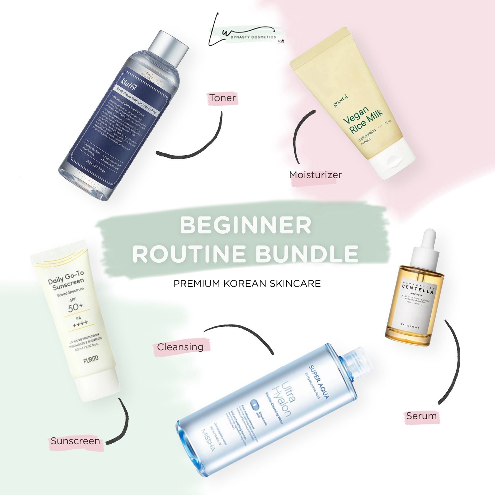 Paquetes de rutinas para principiantes de K-Beauty