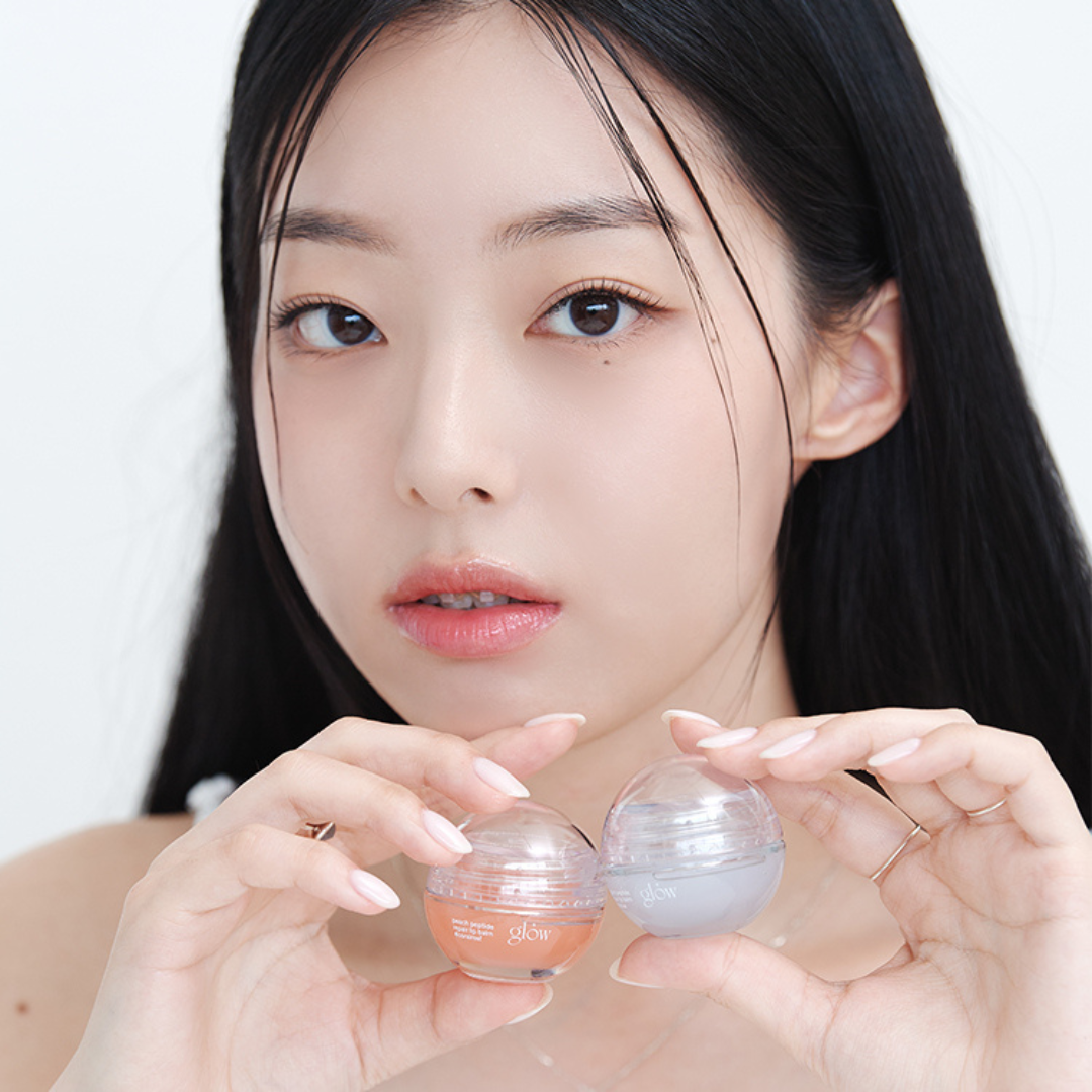 Glow Peach Peptide Repair Lip Balm – #ICEBLUE