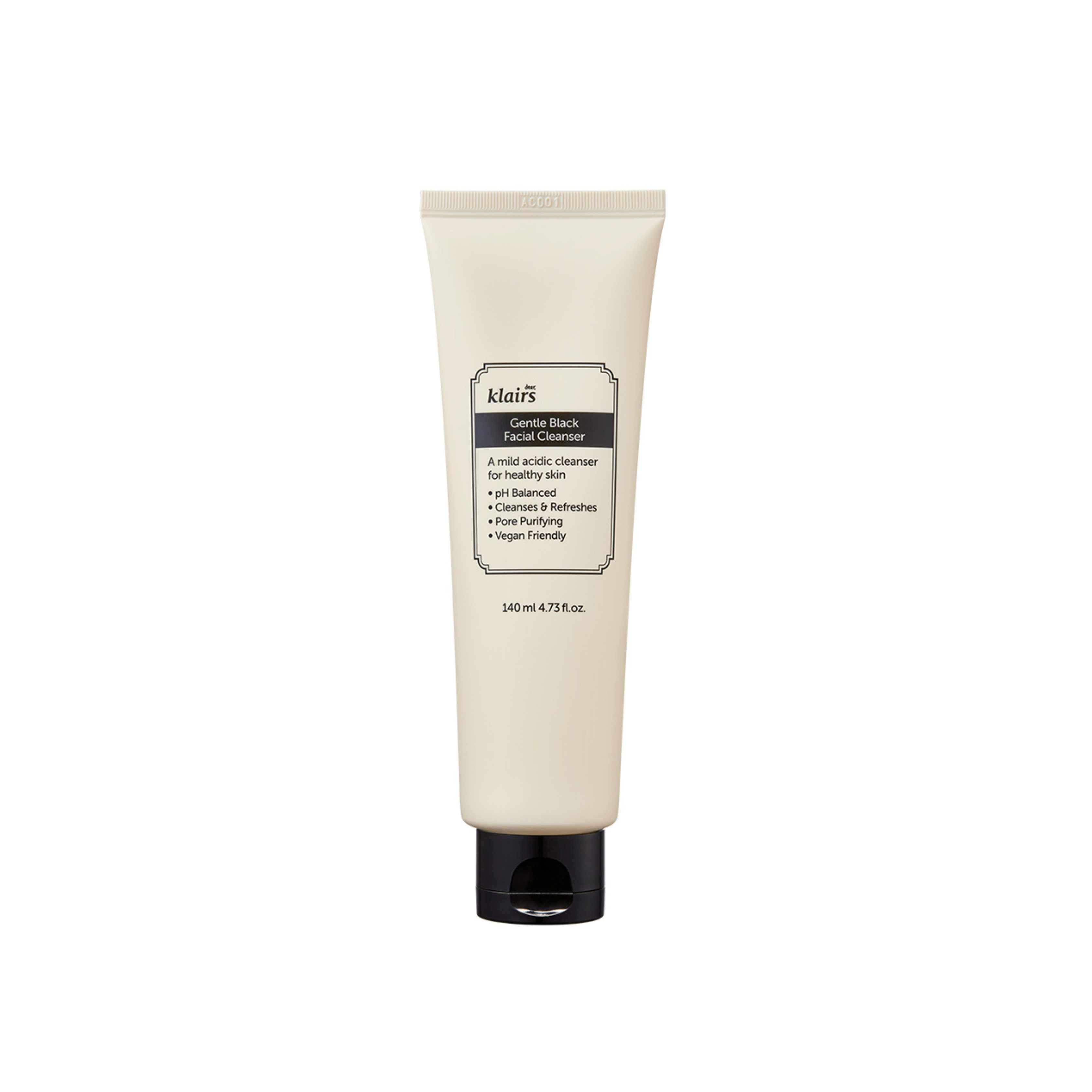 Klair's Gentle Black Facial Cleanser