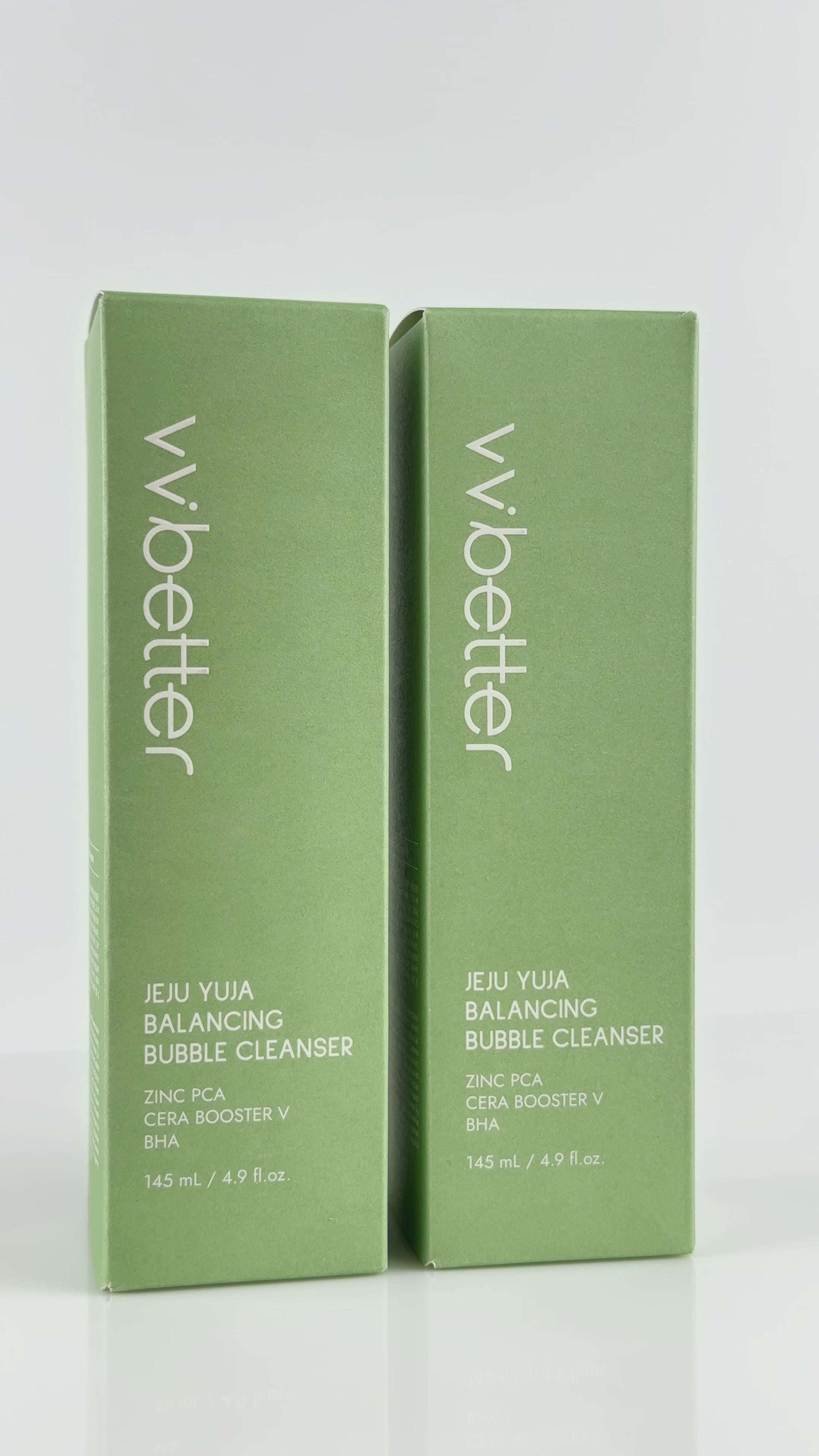 Cargar vídeo: vvbetter Jeju Yuja Balancing Bubble Cleanser