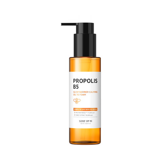 Propolis B5 Glow Barrier Calming Oil to Foam