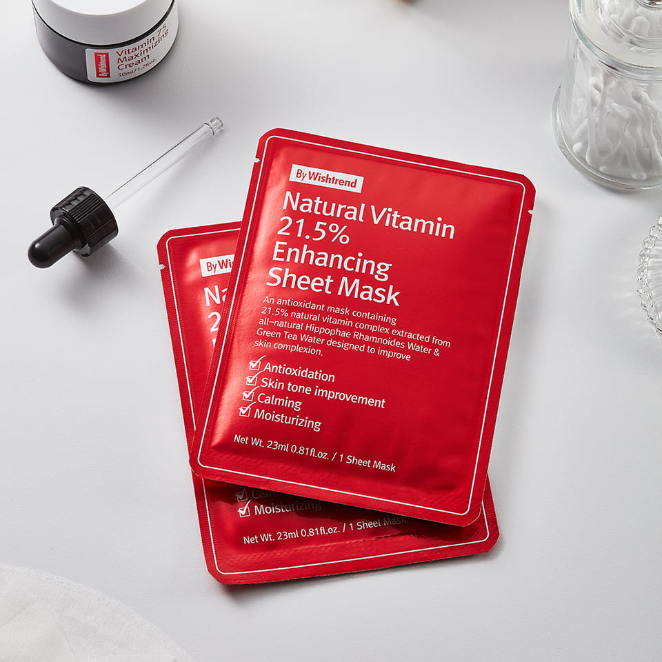 Natural Vitamin 21,5% Enhancing Sheet Mask