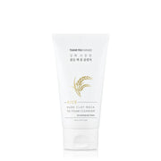 Thank You Farmer Rice Pure Clay Mask to Foam Cleanser